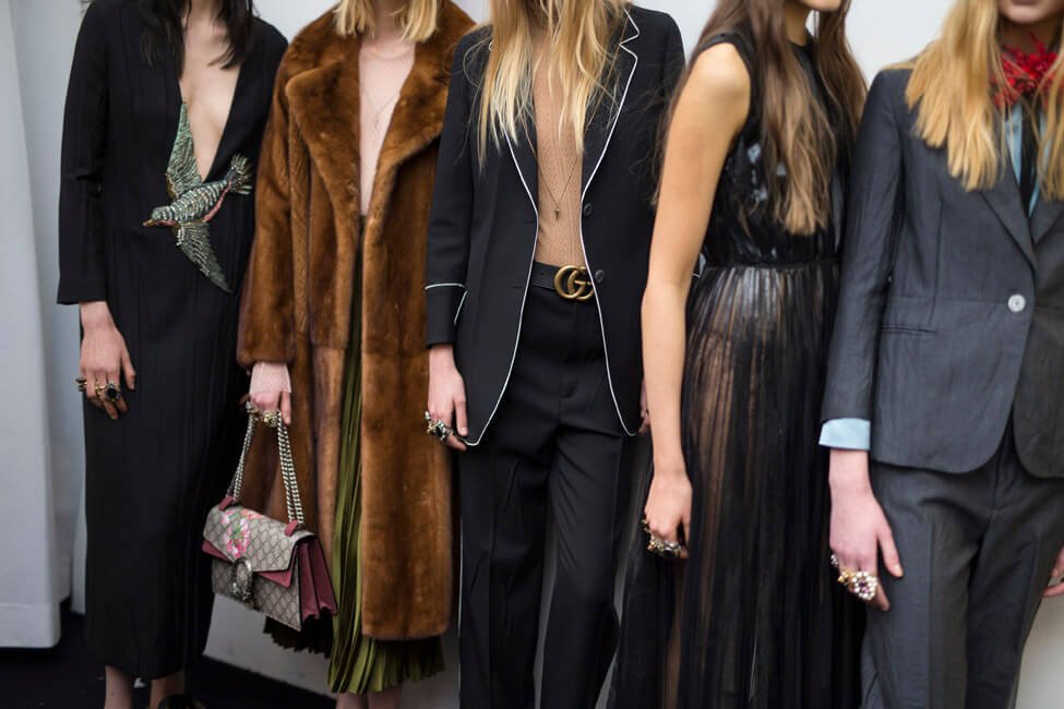 Gucci: The Collection Featured At London Fashion Show AW15