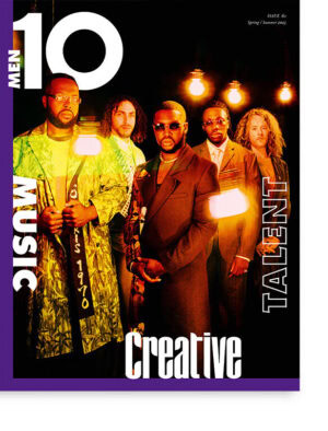 10 MEN ISSUE 61 – EZRA COLLECTIVE COVER